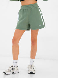 Amber Jogger Shorts - Green