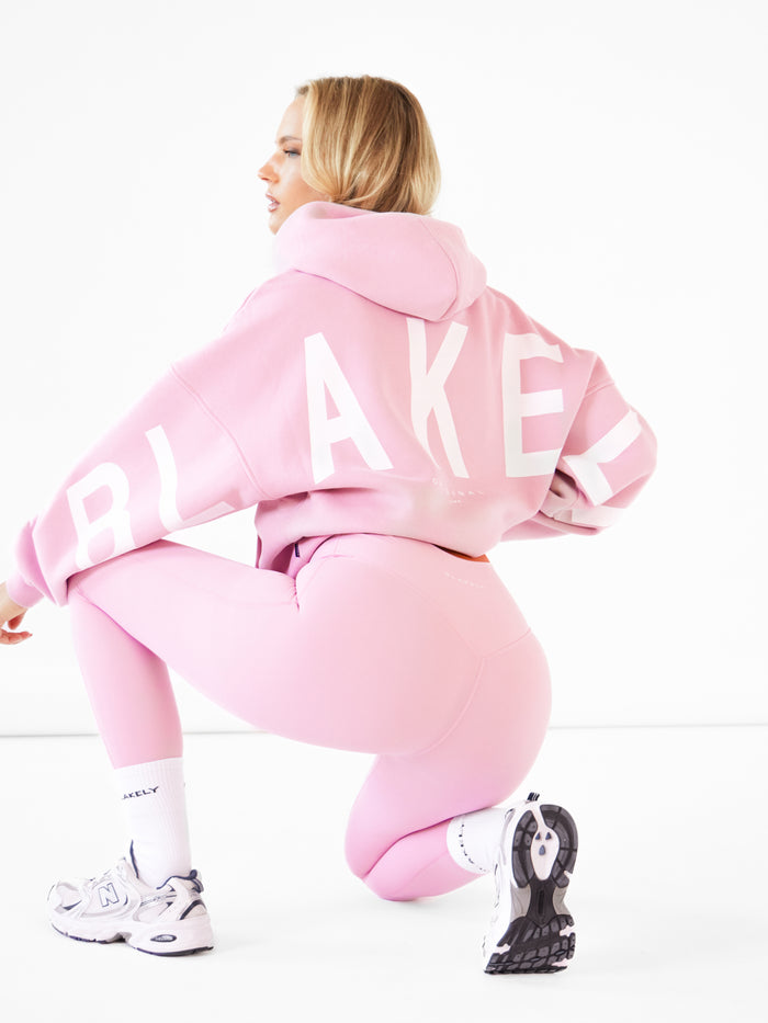 Isabel Oversized Hoodie -  Vintage Pink