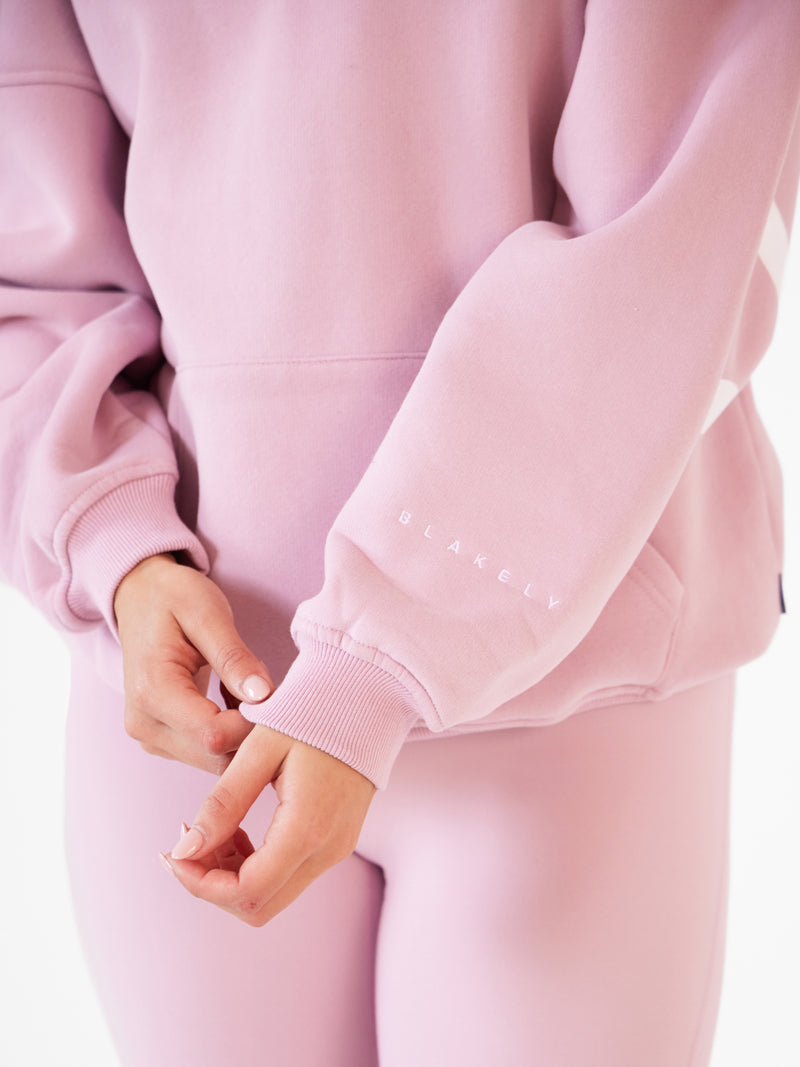 Isabel Oversized Hoodie -  Vintage Pink