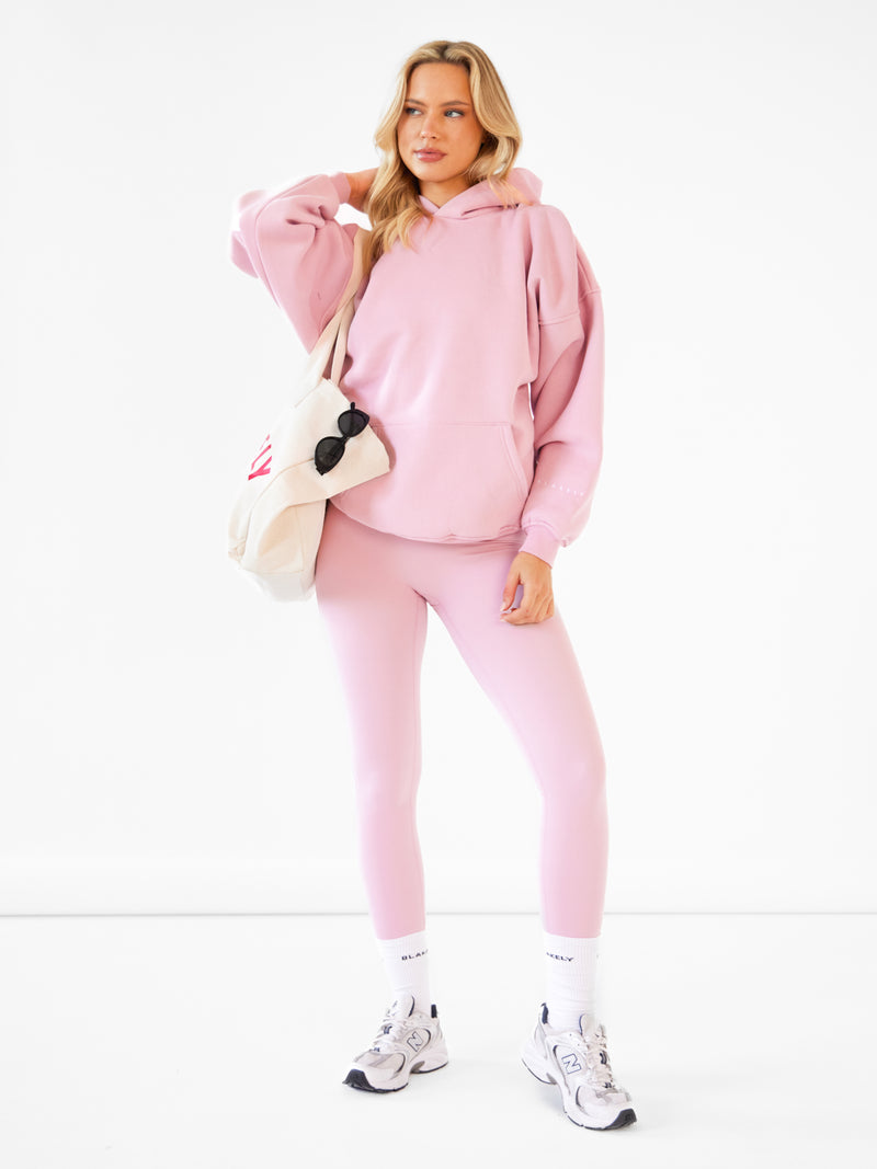 Isabel Oversized Hoodie -  Vintage Pink