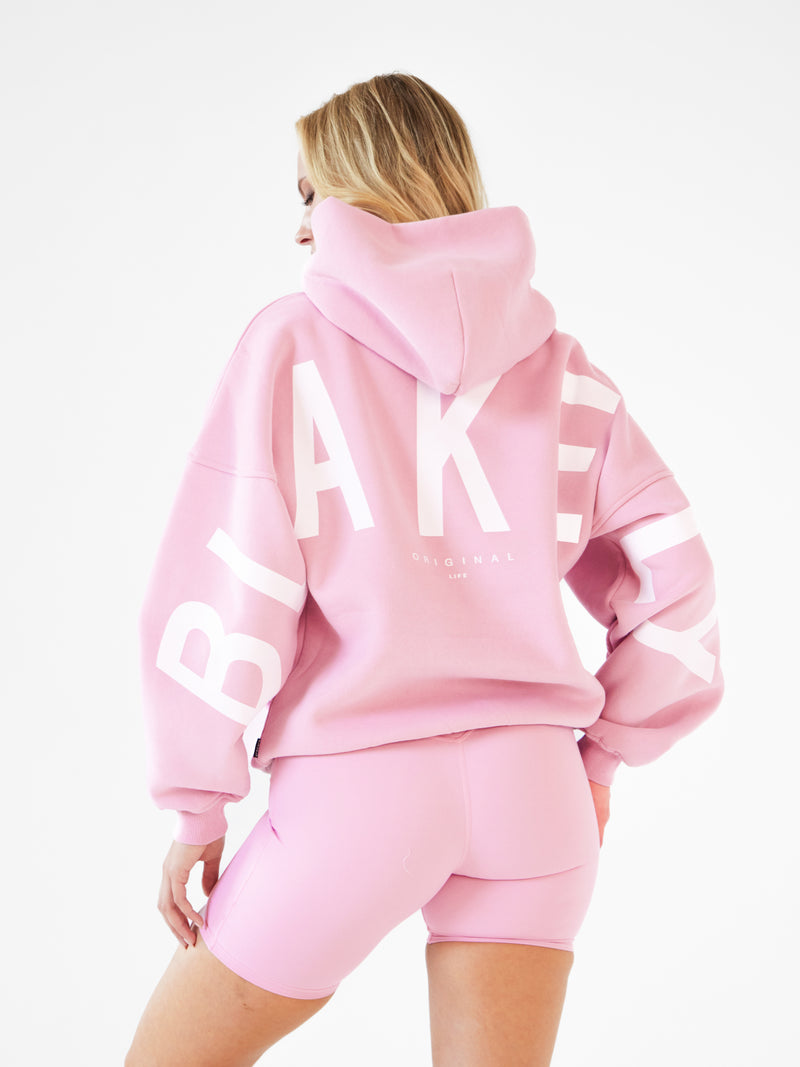 Isabel Oversized Hoodie -  Vintage Pink