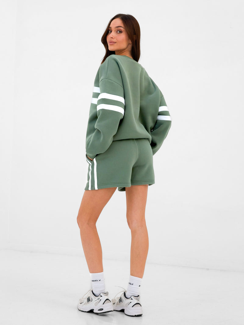 Amber Oversized Sweater - Green