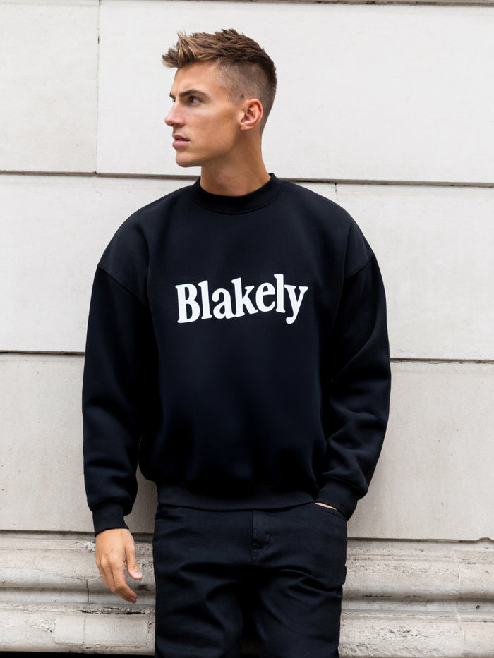 Marlo Relaxed Sweater - Black