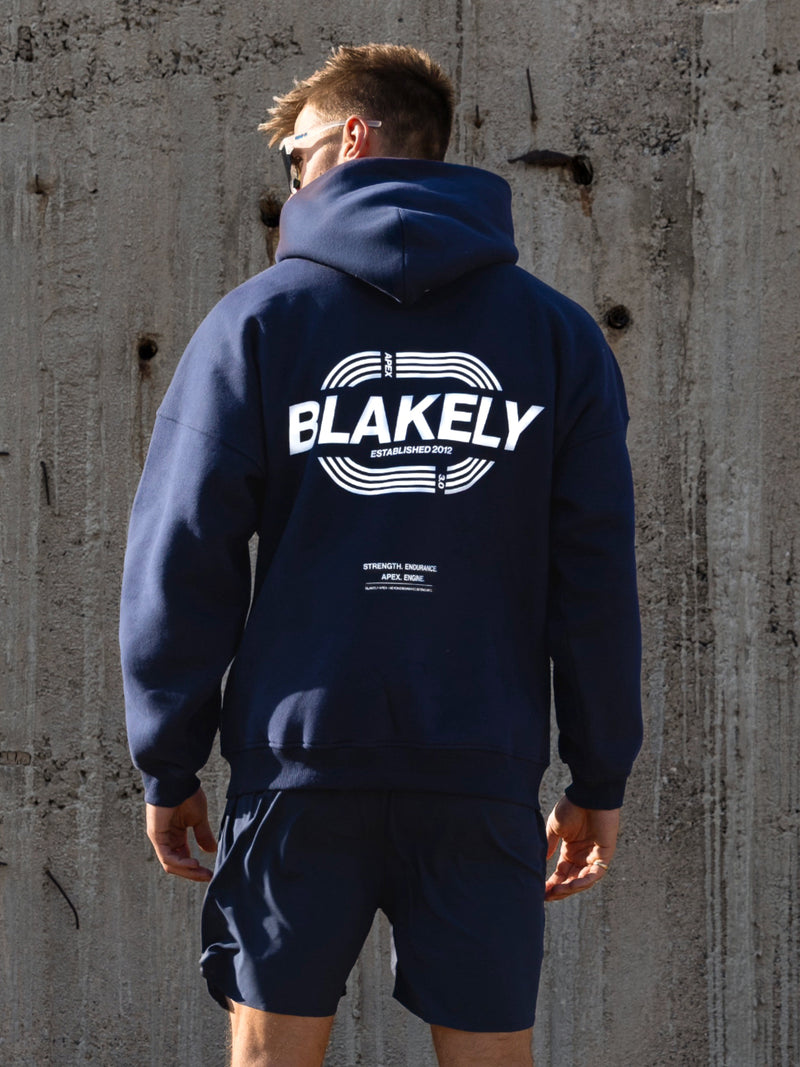 Track Active Hoodie - True Navy
