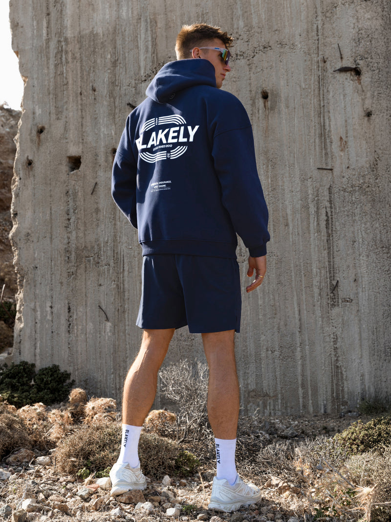 Track Active Hoodie - True Navy