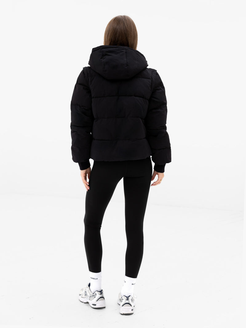Multiway Puffer Coat 2 - Black
