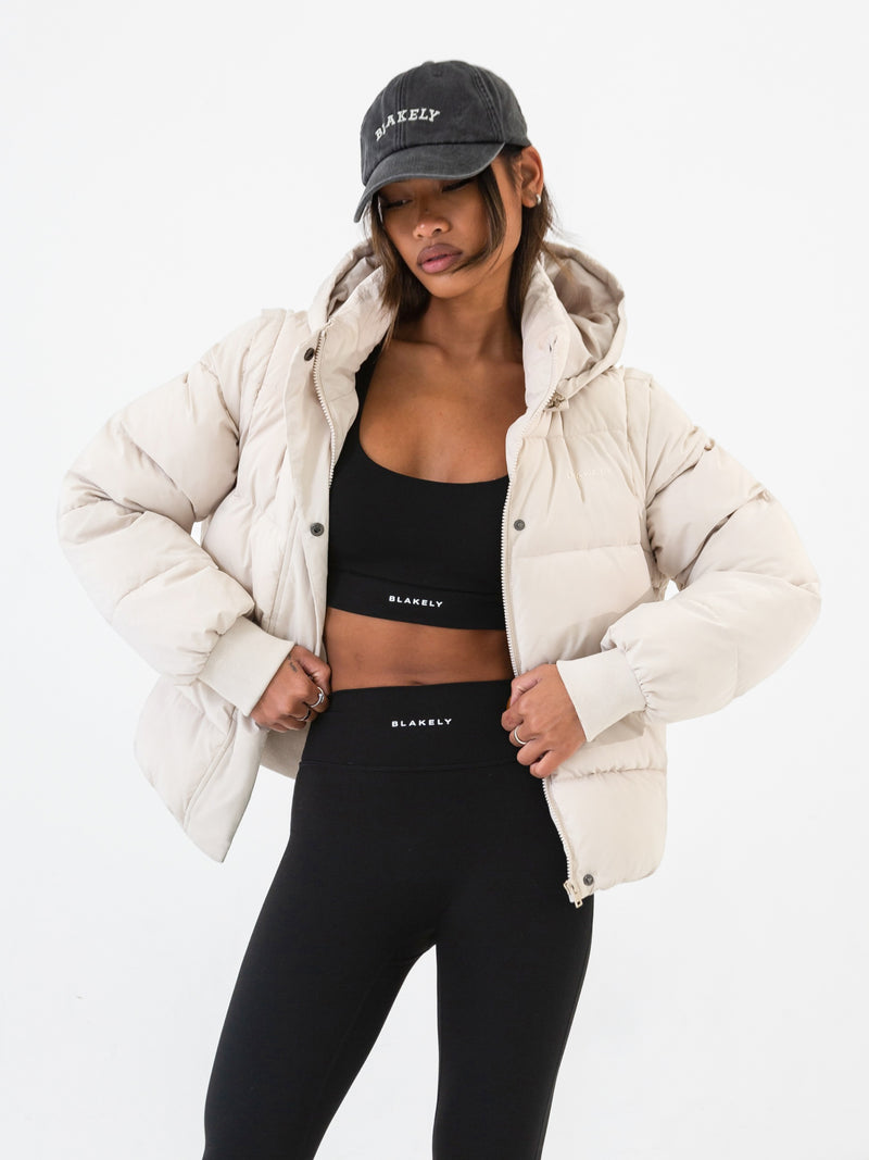 Multiway Puffer Coat 2 - Chalk