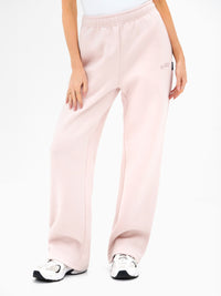 Outline Heritage Wide Leg Sweatpants - Ballet Pink