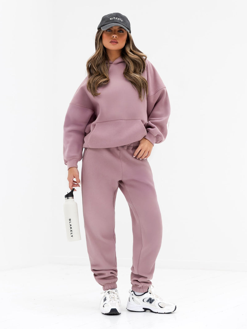 Isabel Cuffed Sweatpants - Dusty Pink