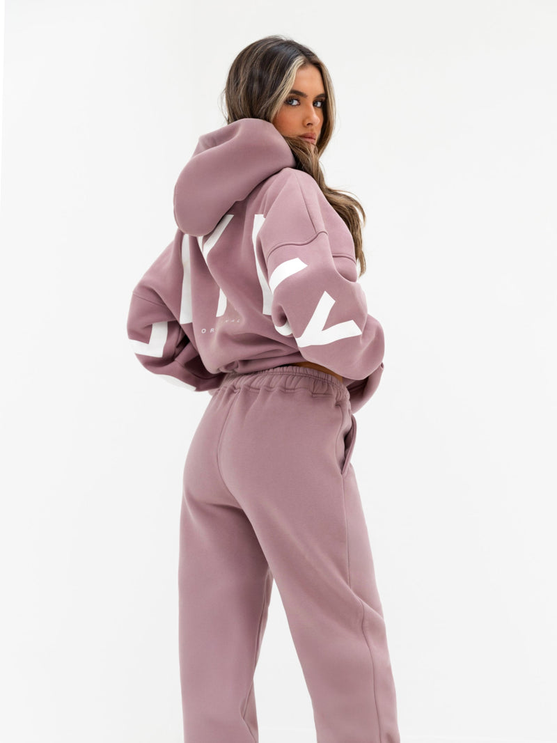 Isabel Cuffed Sweatpants - Dusty Pink
