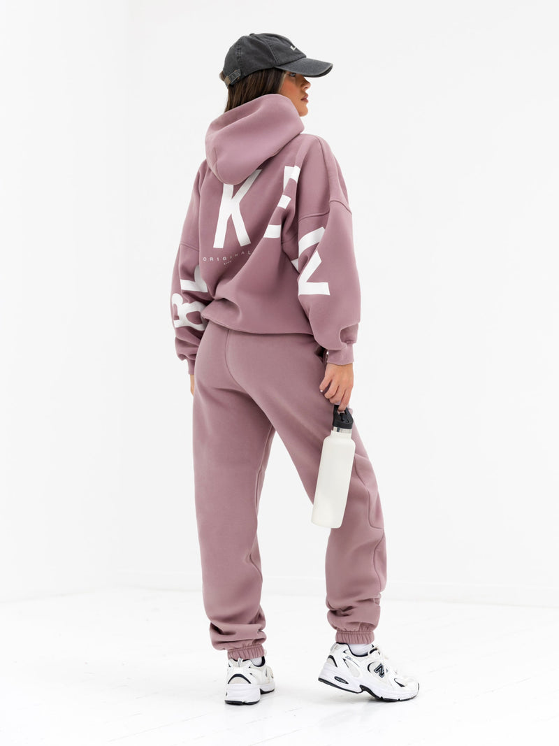 Isabel Cuffed Sweatpants - Dusty Pink