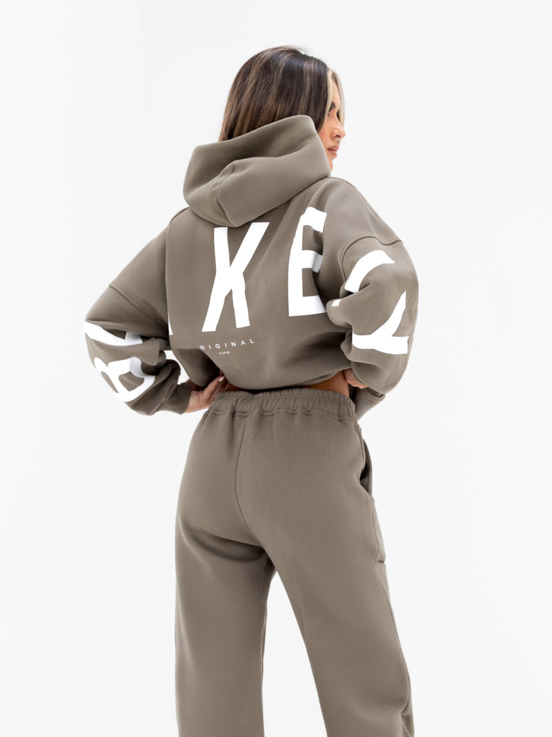 Isabel Cuffed Sweatpants - Safari Green