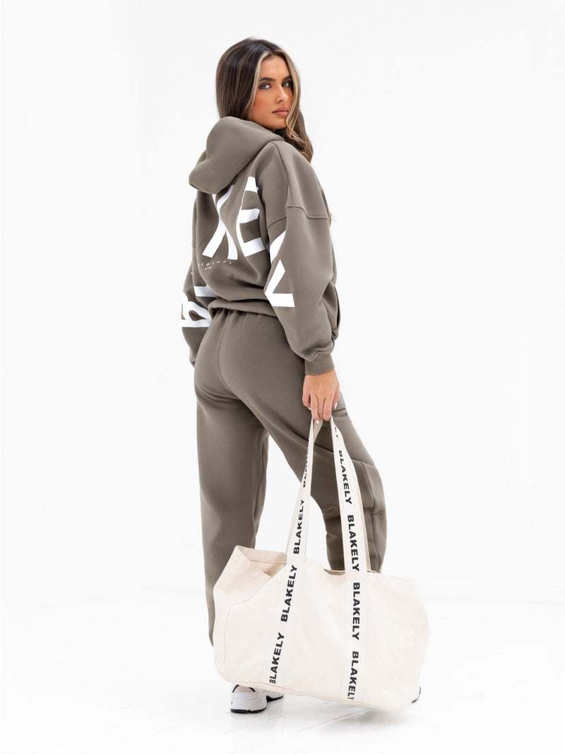 Isabel Cuffed Sweatpants - Safari Green