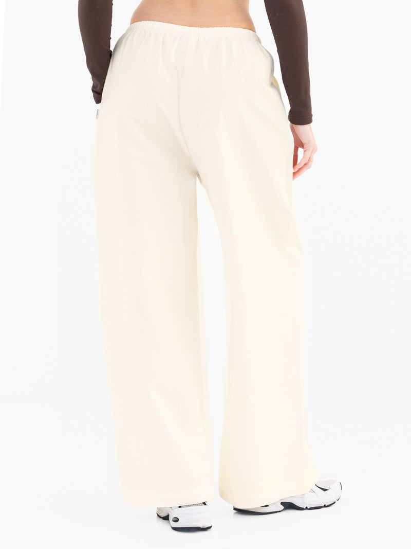 Maya Wide Leg Trousers - Buttermilk