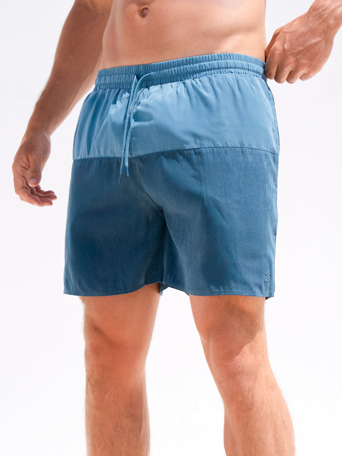 Anchor Swim Shorts - Teal Green