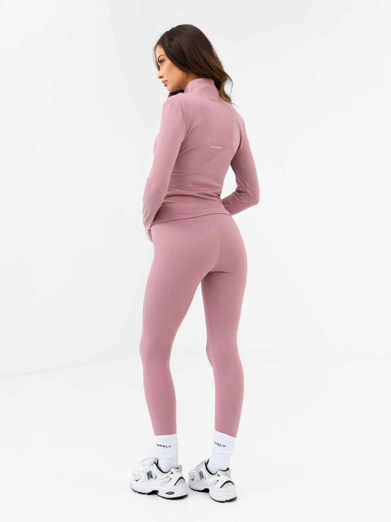 SculptForm Full Zip Jacket - Dusty Pink