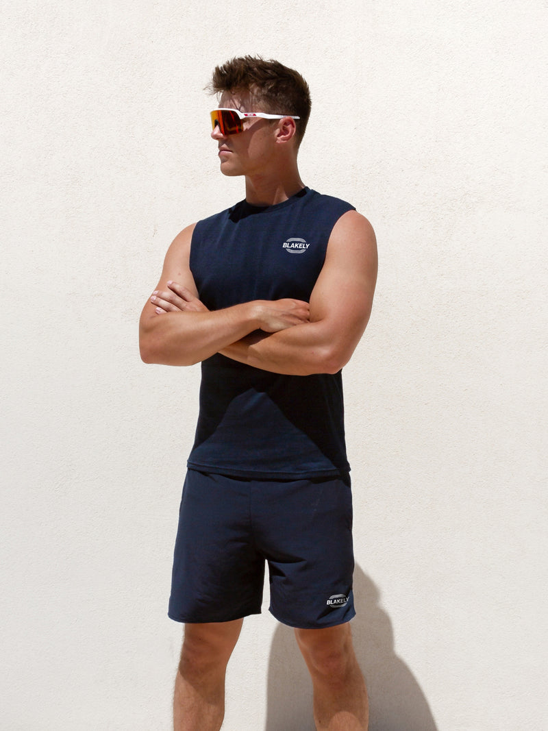 Track Active Training Shorts - True Navy