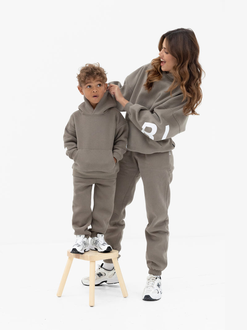 Mini Blakely Hoodie - Safari Green
