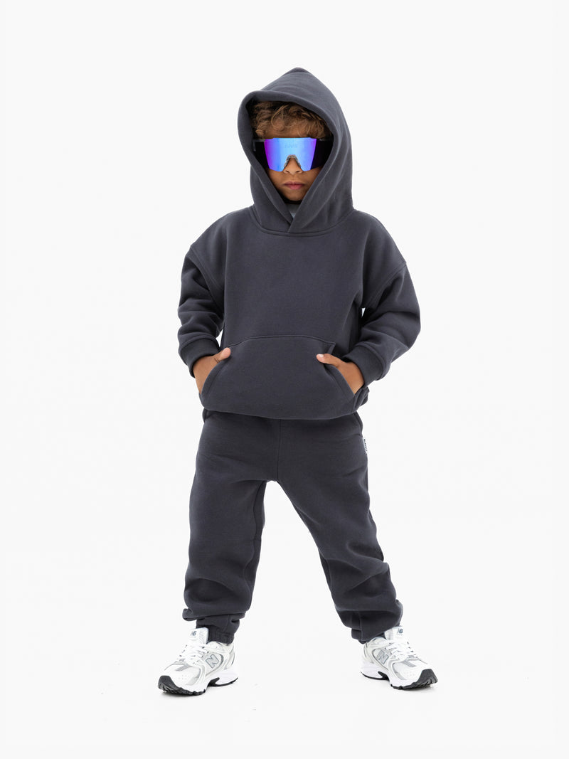 Mini Blakely Hoodie - Charcoal