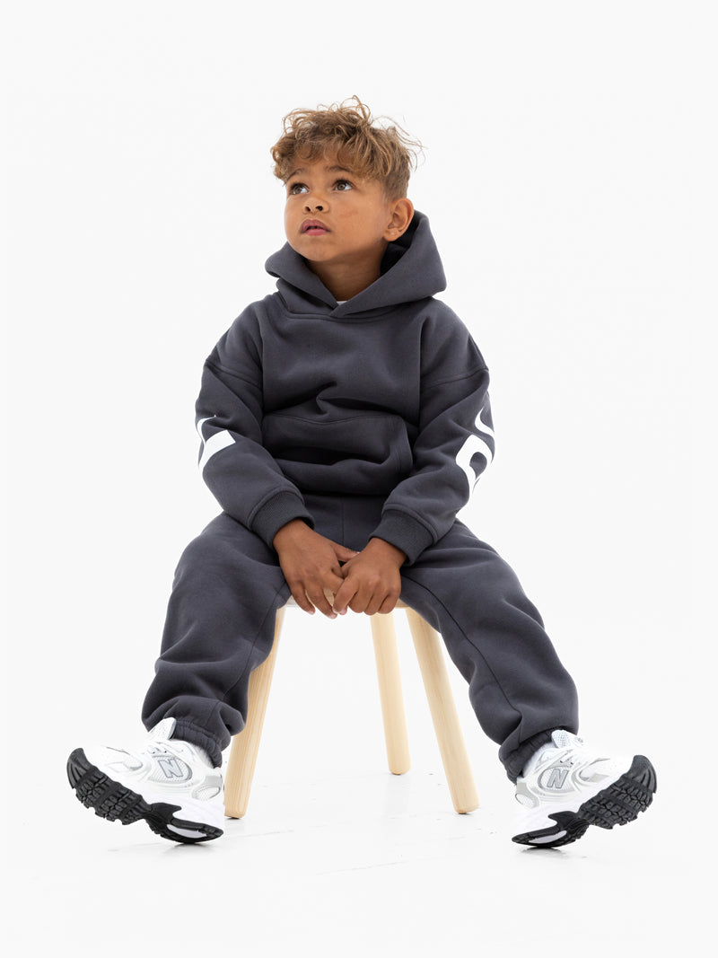 Mini Blakely Hoodie - Charcoal