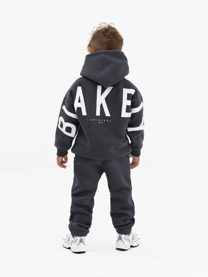 Mini Blakely Hoodie - Charcoal