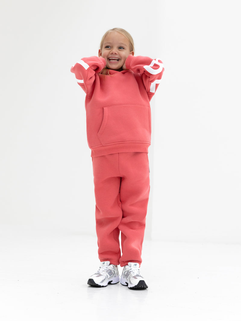 Mini Blakely Sweatpants - Sunrise Coral