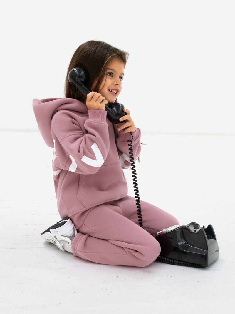 Mini Blakely Sweatpants - Dusty Pink