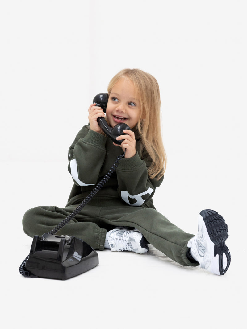 Mini Blakely Sweatpants - Khaki Green