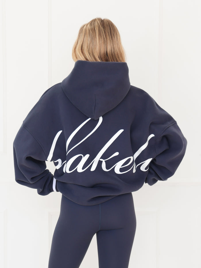 Margot Oversized Hoodie - True Navy