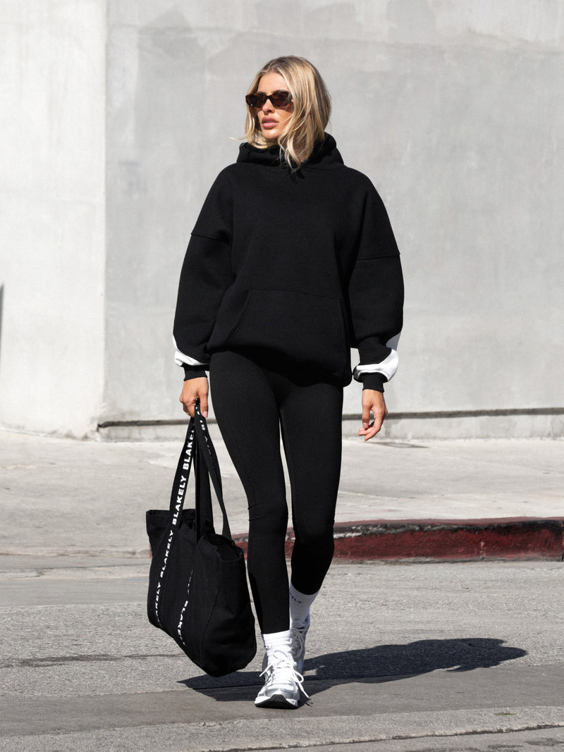 Indy Oversized Hoodie - Black