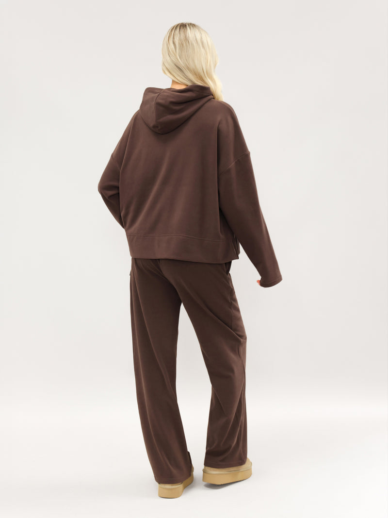 Sadie Hoodie - Chocolate Brown
