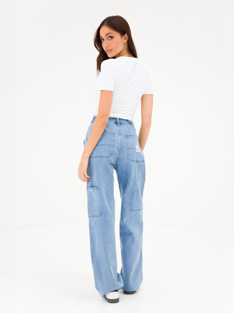 Blakely Carpenter Jeans - Light Blue
