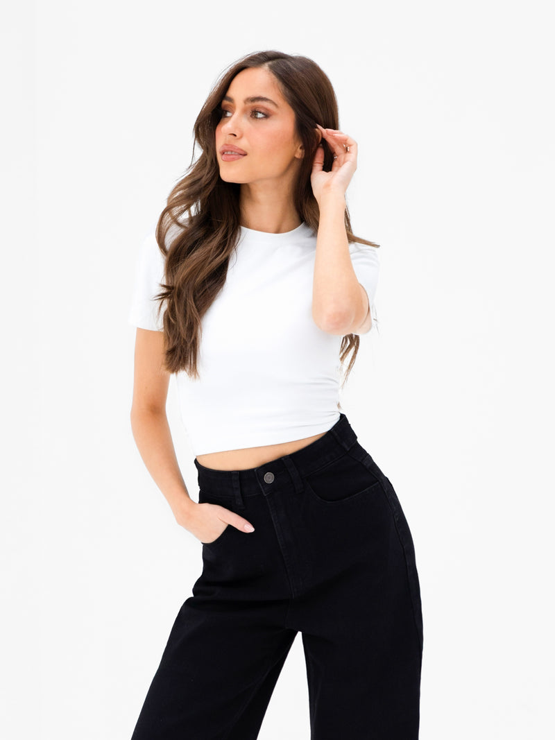 Blakely Wide Cut Jeans - Black