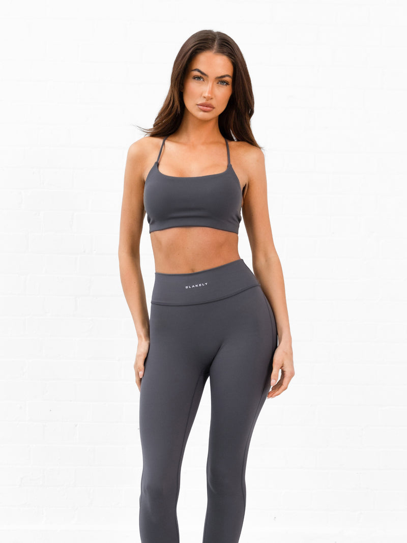 SculptForm Sports Bra - Charcoal