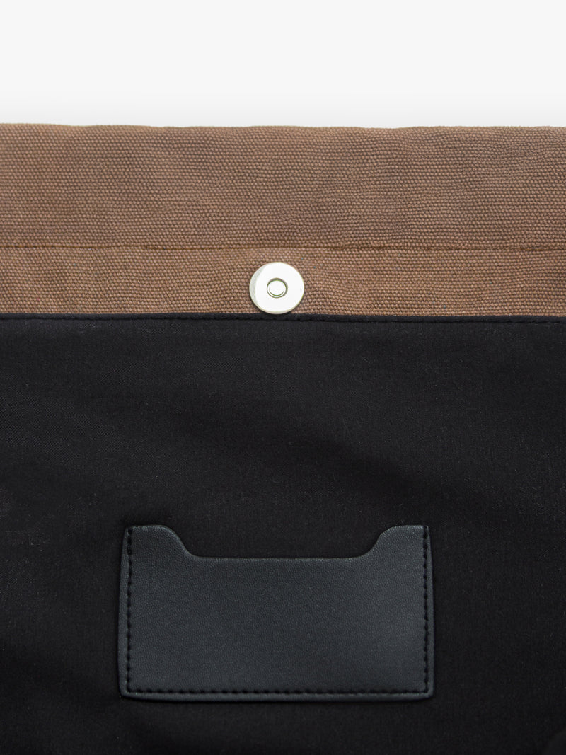 Blakely Label Tote Bag - Brown