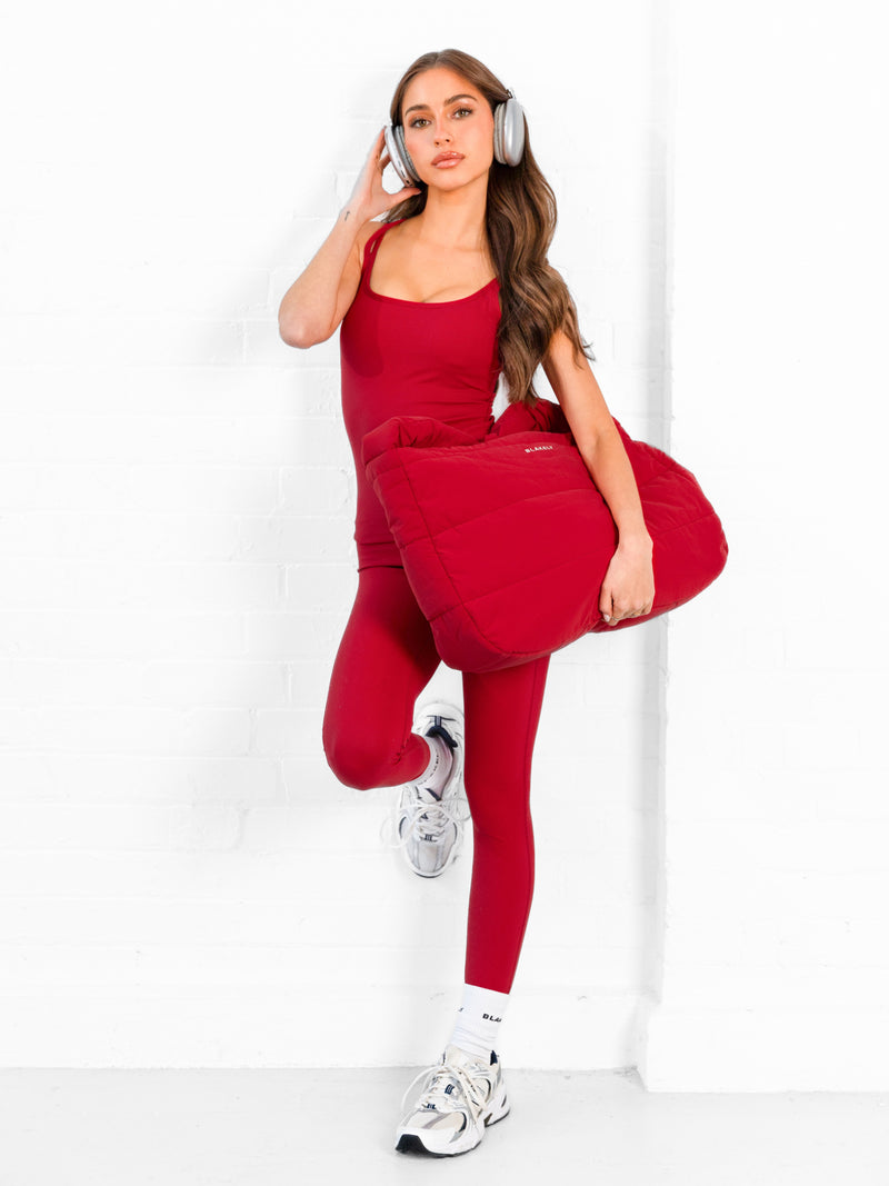 SculptForm Vest Top - Cherry Red