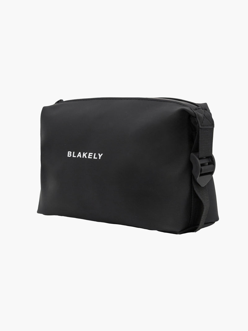Blakely Embossed Wash Bag - Black