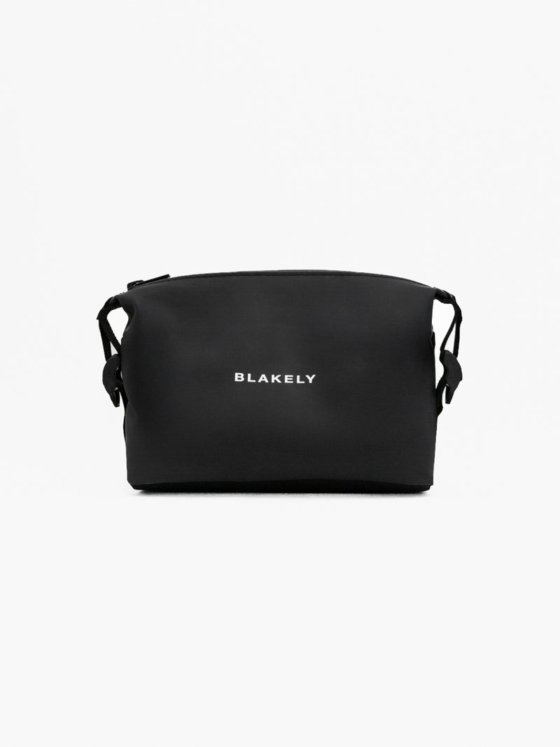 Blakely Embossed Wash Bag - Black