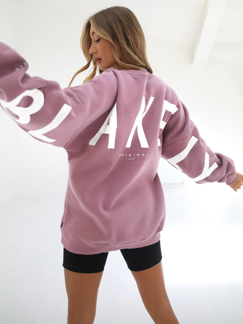 Isabel Oversized Sweater - Dusty Pink