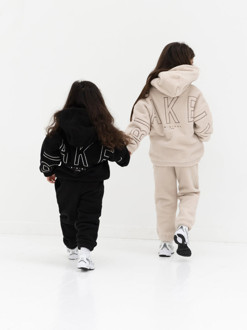 Mini Borg Sweatpants - Black