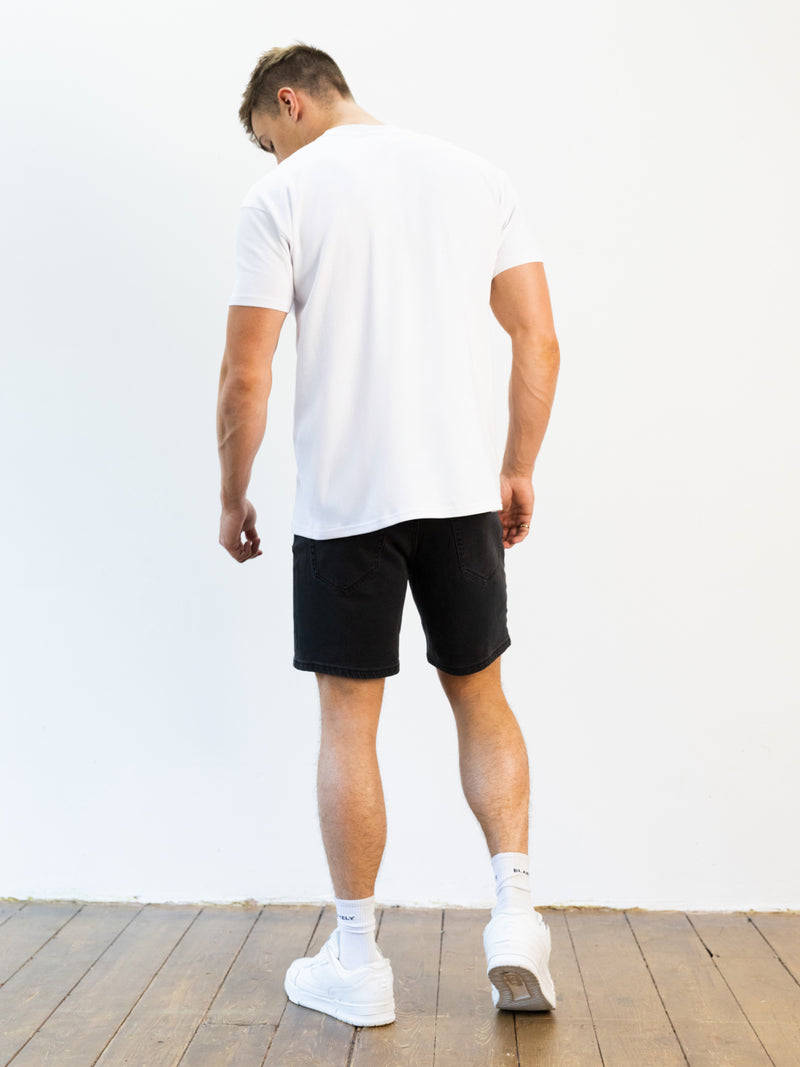 Blakely Denim Shorts - Black