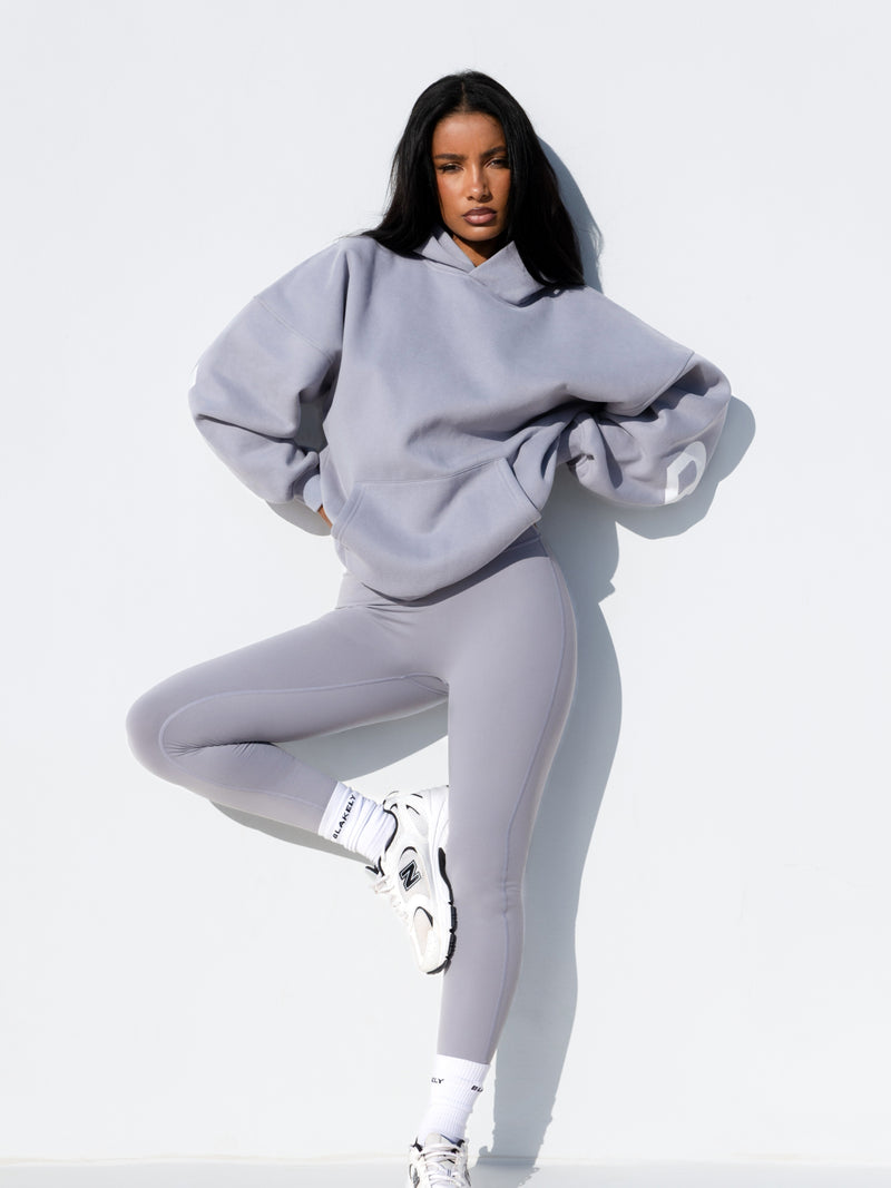 Isabel Oversized Hoodie - Pale Lilac
