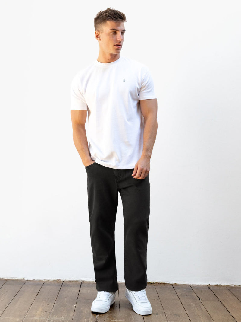 Vol.15 Loose Fitting Jeans - Black